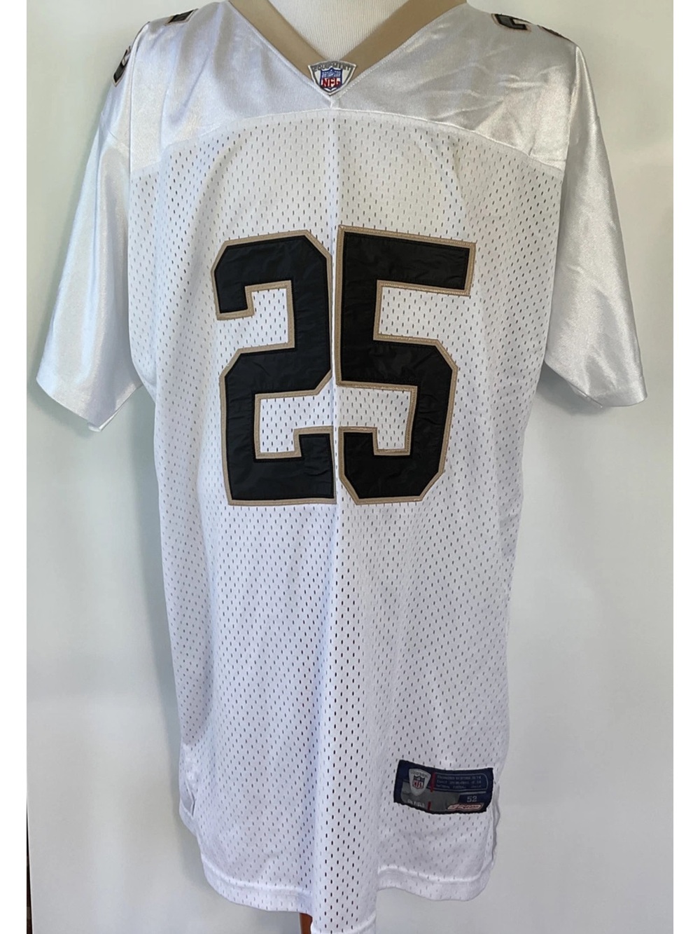 Reebok New Orleans Saints Reggie Bush Stitched Jersey Size 52